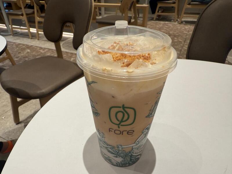 Butterscotch Sea salt Latte