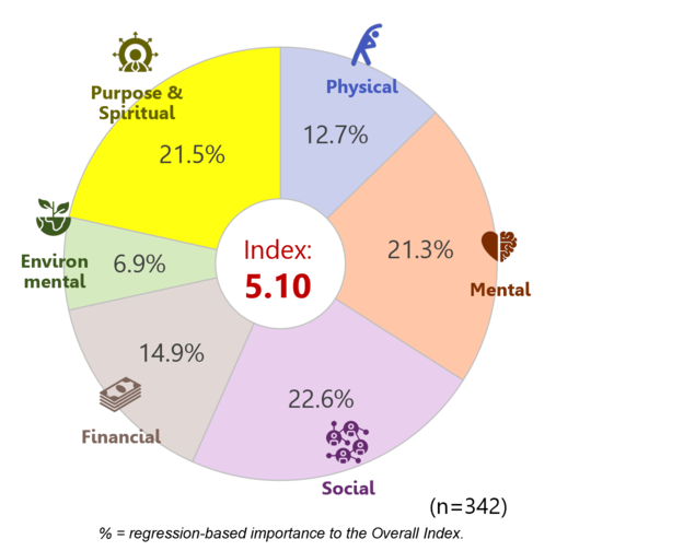 regression-based importance to the Overall Index_China